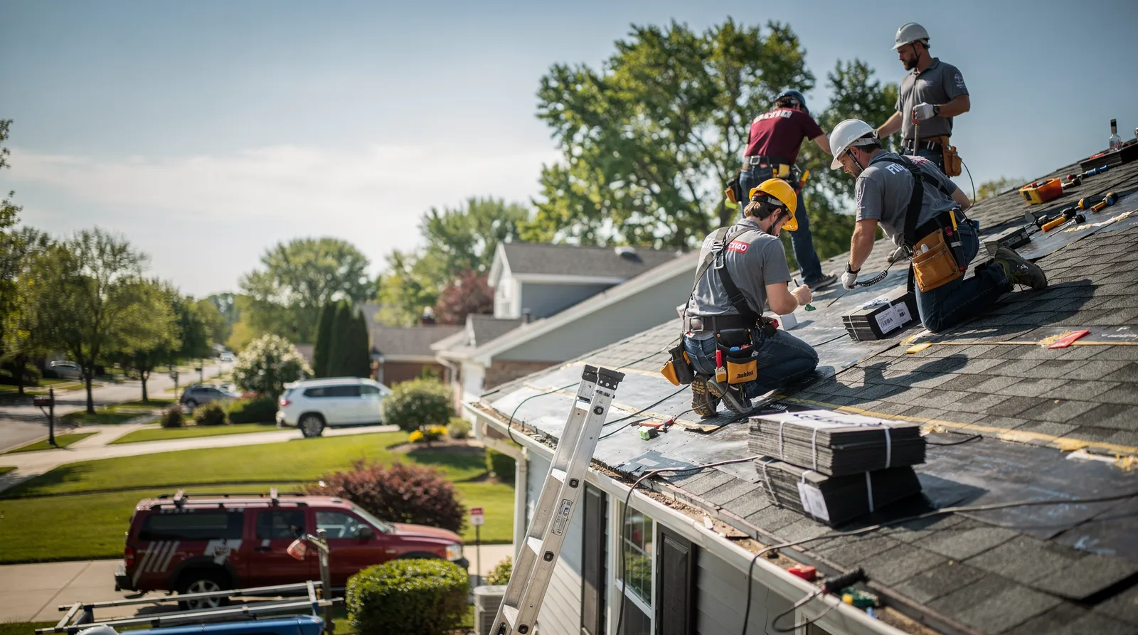 Roof Repair in Taylorville, IL around you